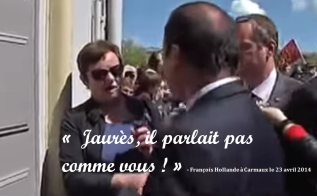 François Hollande hué à Carmaux